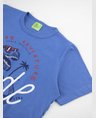 03 conjunto bebe e infantil camiseta bermuda menino verao azul royal