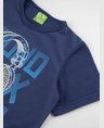 11 conjunto bebe e infantil camiseta bermuda masculino verao azul marinho