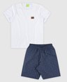 156 conjunto infantil camiseta bermuda masculino verao