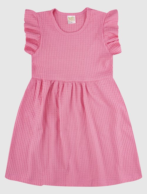 06 vestido infantil feminino mis verao rosa 12
