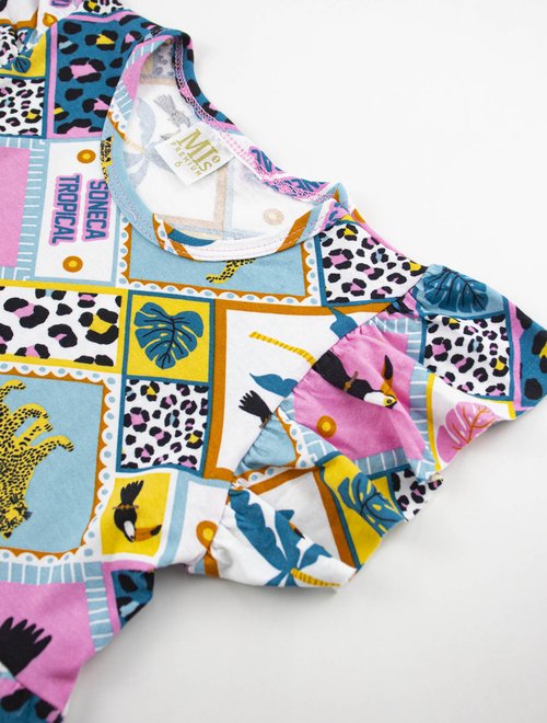 02 vestido infantil feminino mis verao verde militar 4