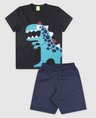 1903 conjunto infantil camiseta bermuda masculino verao