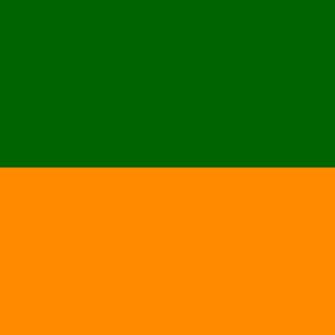 Verde/Laranja