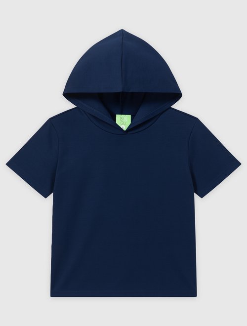 19 camiseta com capuz infantil menino verao avulsa