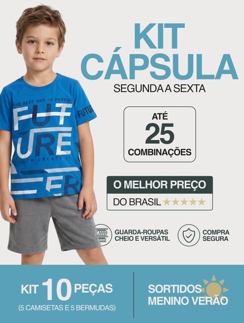 Kit de 10 peças infantis sortidas